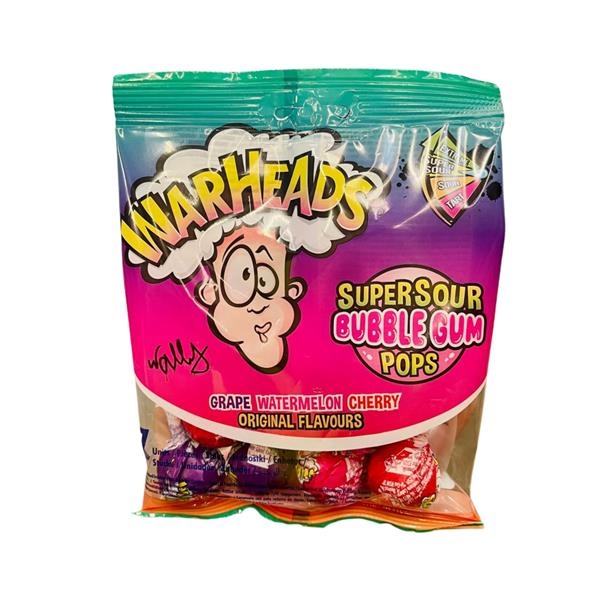 Warheads lollies zakjes 105 gr x 22 pc
