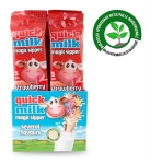Quick Milk Strawberry Straw 30 gr x 20 pc