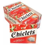 Chiclets Fraise sans sucre x 14 pc